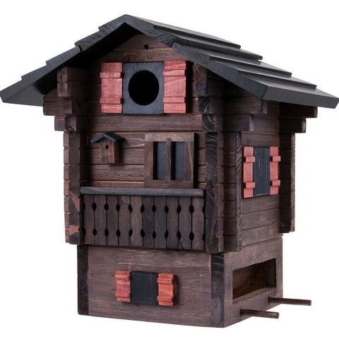 Mountain Cottage Bird Nesting Box By Wildlife Garden