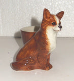 Egg Cup With Chihuahua. By Quail Ceramics