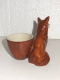 Egg Cup With Chihuahua. By Quail Ceramics