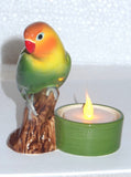 Love Bird T- Lite Holder From Quail Ceramics