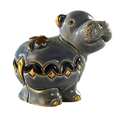 Mini Hippo Figurine From De Rosa
