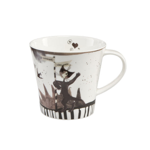 Modista The Rosina Wachtmeister Cat Cup And Saucer