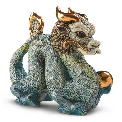 De Rosa Blue Chinese Dragon  Figurine Ltd Edition