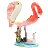 Juliana Trinket Box - Flamingo and Chick