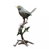 Richard Cooper Studio Bronze Limited Edition Blackbird with Blossom