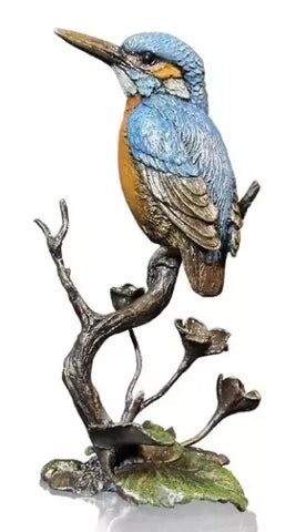 Richard Cooper Studio Kingfisher On Meadow Marsh - Keith Sherwin