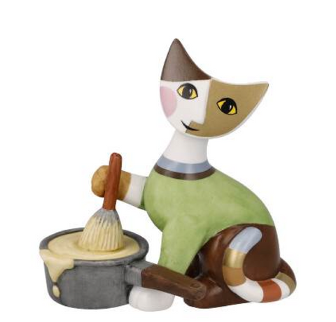 Rosina Wachtmeister Cat Cuoco laborioso is busy cooking