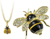 Bumble Bee Trinket Box With Necklace From The Arora Design Hidden Secrets Collection
