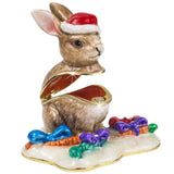 Bunny and Carrots Trinket Box By Craycombe