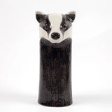 Badger Flower Vase By Quail Ceramics
