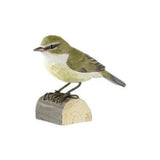 Carved Wooden Figure of a Chiffchaff From Wildlife Garden