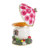 Fairy House Trinket Box With Necklace From The Arora Design Hidden Secrets Collection