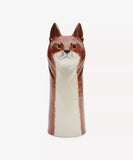 Fox Flower Vase By Quail Ceramics