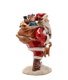 Father Christmas With Gifts Trinket Box From Juliana Treasured Trinkets