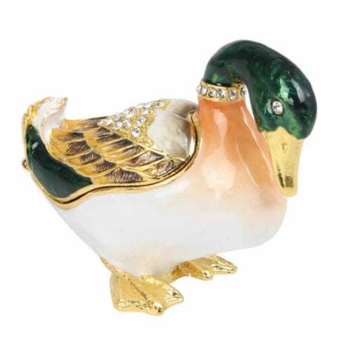 Mallard Duck Trinket Box From Juliana Treasured Trinkets