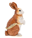 Rabbit Sitting Trinket Box From Juliana Treasured Trinkets