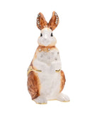 Rabbit Sitting Trinket Box From Juliana Treasured Trinkets