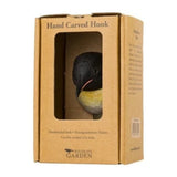 Hand Carved Wooden Penguin With Hook By Wildlife Garden