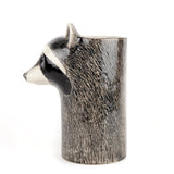 Racoon Utensil Pot By Quail Ceramics