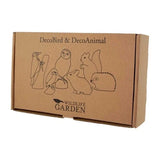 Carved Wooden Figure of a Skylark in Flight by Wildlife Garden