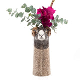 Swaledale Sheep Flower Vase By Quail Ceramics