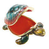 Turtle Trinket Box With Necklace From The Arora Design Hidden Secrets Collection