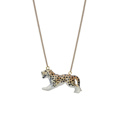AND MARY Fashion Jewellery Leopard Necklace