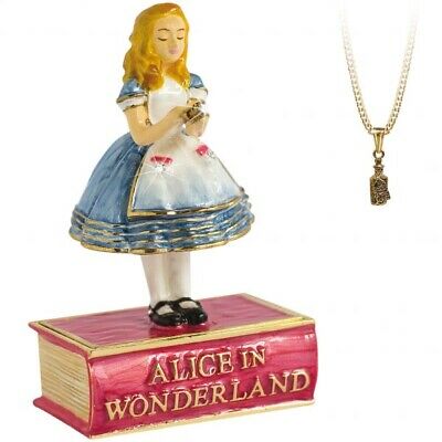 Arora Design Trinket Box Hidden Treasures Alice In Wonderland Alice