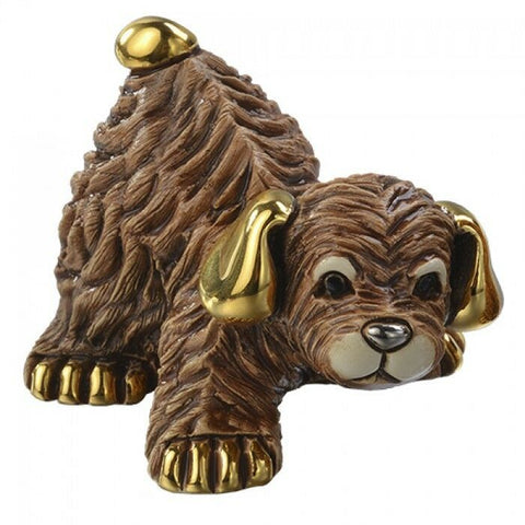 De Rosa: Rinconada Figurine: Baby Brown Dog