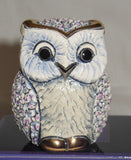 De Rosa: Rinconada Figurine - Confetti Design: Blue Owl