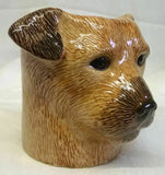 Quail Ceramics: Pencil Pot: Border Terrier