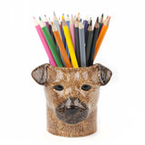 Quail Ceramics: Pencil Pot: Border Terrier