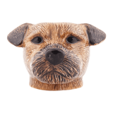 Quail Ceramics; Face Egg Cup: Border Terrier