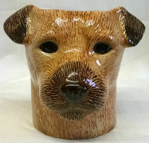 Quail Ceramics: Pencil Pot: Border Terrier