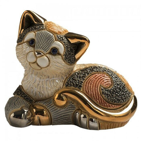 De Rosa: Rinconada Figurine: Calico Kitten