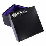 St Justin: Pewter Robin Trinket Box