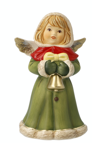 Goebel Christmas Chimes Little Girl Cherub with bell
