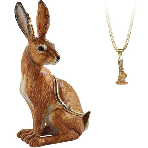 Arora Design Trinket Box Hidden Secrets Hare