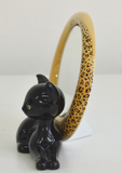 Kitty Delux by Goebel - Black Leopard Kitty Mirror
