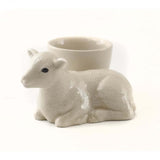 Quail Ceramics: Egg Cup With Lamb