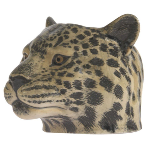 Quail Ceramics: Face Egg Cup: Leopard