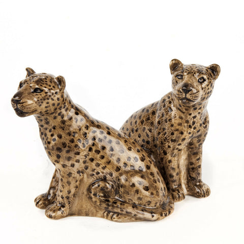 Quail Ceramics: Salt & Pepper Pots: Leopards