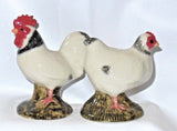 Quail Ceramics: Salt & Pepper Pots: Light Sussex Chickens