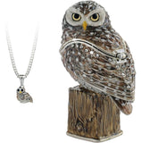 Arora Design Trinket Box Hidden Secrets Little Owl