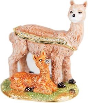 Juliana: Trinket Box. Treasured Trinkets: Llama; Mother & Foal