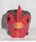 Quail Ceramics: Face Egg Cup: Maran Hen