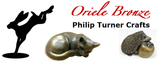 Oriele Bronze: Mouse asleep in flower