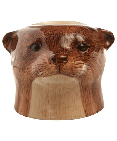 Quail Ceramics: Face Egg Cup: Otter