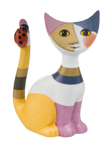 Rosina Wachtmeister Cat Piccola Coccinella Cute and Stripy with ladybird