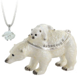 Arora Design Trinket Box Hidden Secrets Polar Bear